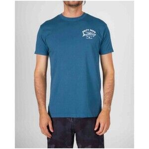Salty Crew men’s Tarpon Shirt in blue Size Large
